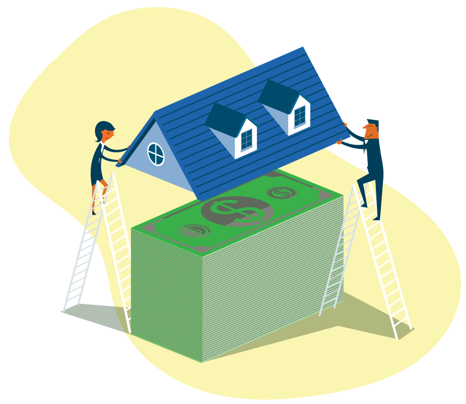 Team closing a deal